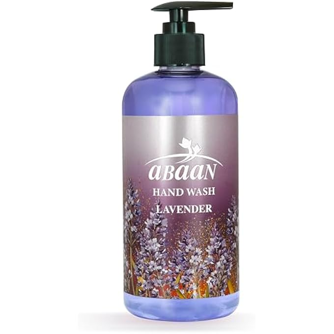Abaan - HAND WASH COLLECTION, 500ML (PACK OF 1) | LUXURIOUS MOISTURIZING HAND WASH  MULTIPLE FRAGRANCES (500ML, LAVENDER) - Image 1